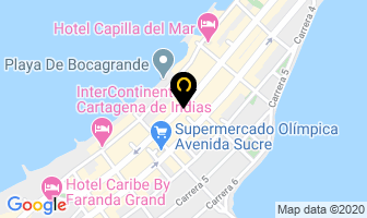 Mapa de Jeno's Pizza en Cartagena