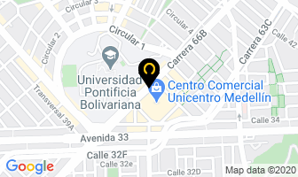Mapa de Jeno's Pizza en Medellín