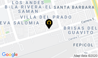 Mapa de Jesús A Dávalos / Centro De Servicio Electrónico en Cali