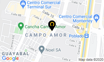 Mapa de Jetmetal en Medellín