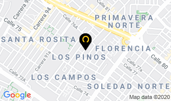 Mapa de Jf Machine E.u. en Bogotá D.C