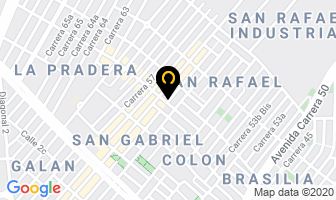 Mapa de Jg Cocinas Y Modulares en Bogotá D.C