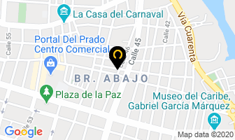 Mapa de Jg Integrales en Barranquilla