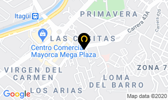 Mapa de J.g.a.computadores en Envigado