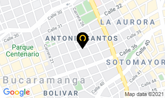 Mapa de Jhas Dent en Bucaramanga