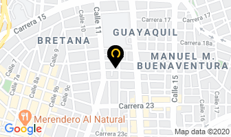 Mapa de J.i. Contenedores S.a.s. en Cali
