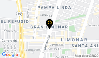 Mapa de Jimmys Car Rental en Cali
