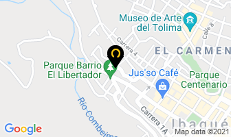 Mapa de Jineth-motos en Ibagué