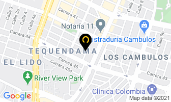 Mapa de J.m. Ltda. en Cali