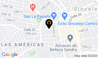 Mapa de Jmg Centro De Enseñanza Automovilistica en Sincelejo