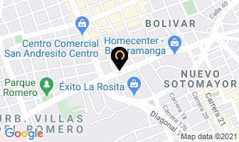 Mapa de Jn Desechables en Bucaramanga