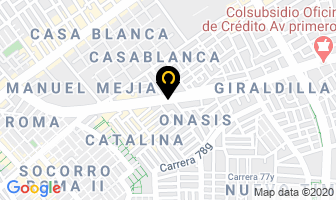 Mapa de Joanitex en Bogotá D.C