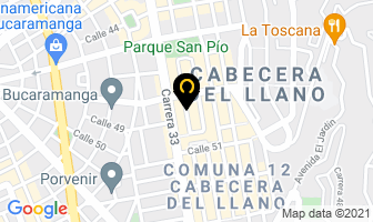 Mapa de Jockey en Bucaramanga
