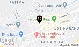 Mapa de Johann's Wear en Itaguí