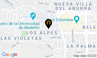 Mapa de John Jairo Chica Gutiérrez en Medellín