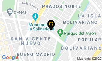 Mapa de John Restrepo A. Y Cía. S.a. en Cali