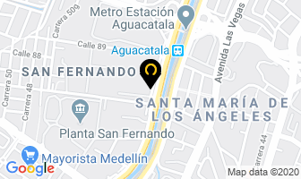 Mapa de John Restrepo A. Y Cía. S.a. en Itaguí