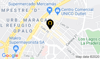 Mapa de John's Pizza en Dosquebradas
