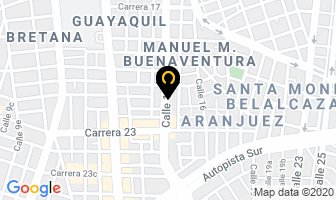 Mapa de Johnny Publicidad en Cali