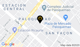 Mapa de Jojac Ltda. en Bogotá D.C