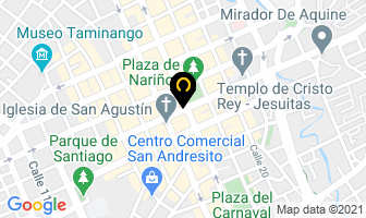 Mapa de Jojoa Insuasty Rocío en Pasto
