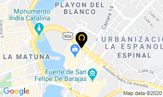 Mapa de Jon Sonen en Cartagena