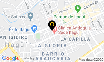 Mapa de Jordan Tricolor Ltda en Medellín
