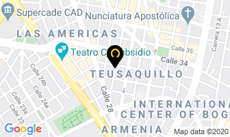 Mapa de Jordari Distribuciones en Bogotá D.C