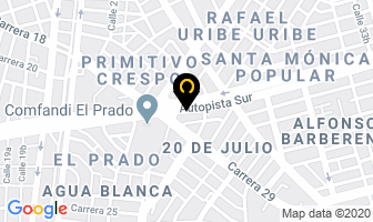 Mapa de Jorge Bolaños en Cali