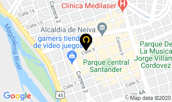 Mapa de Jorge Lara Bonilla en Neiva
