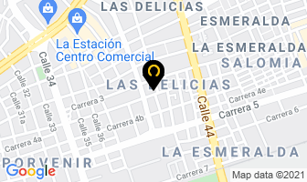 Mapa de Jorge Ortiz -- Mono Hernando Santanilla en Cali