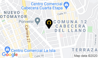 Mapa de Jorvel Constructores en Bucaramanga