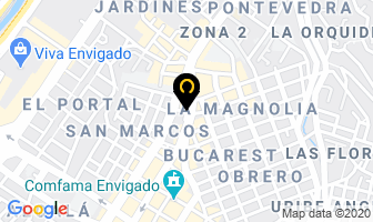 Mapa de José El Carpintero en Medellín