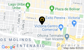 Mapa de Jose Hector Colorado Abogados en Pereira