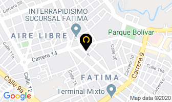Mapa de Jotabe Publicidad en Pasto