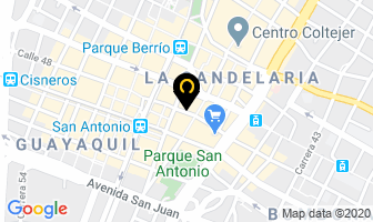Mapa de Joyartec en Medellín