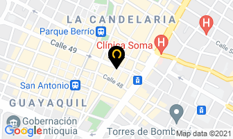 Mapa de Joyas Copa en Medellín