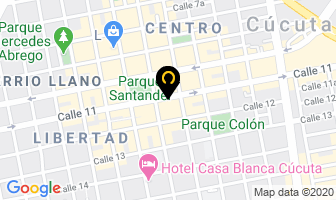 Mapa de Joyeria Arte Oro en Cúcuta
