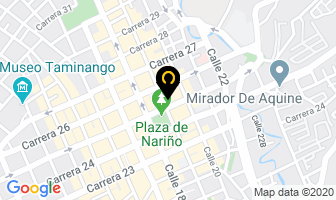 Mapa de Joyería Bazar en Pasto