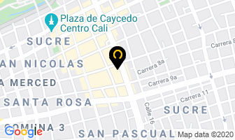 Mapa de Joyería Caldas en Cali