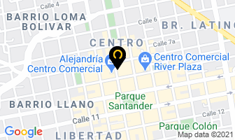 Mapa de Joyeria Carolina en Cúcuta