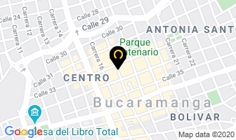 Mapa de Joyería Delgado en Bucaramanga