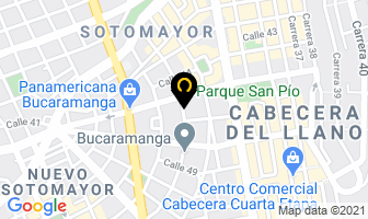 Mapa de Joyería Dj en Bucaramanga