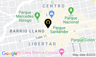 Mapa de Joyería El Crisol en Cúcuta
