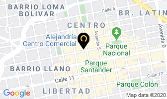 Mapa de Joyería Fercho Joyas en Cúcuta