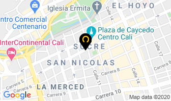 Mapa de Joyería Jordán Orfebre en Cali