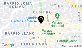 Mapa de Joyería Los Reyes en Cúcuta
