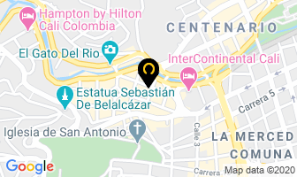 Mapa de Joyería Malili Otoya en Cali
