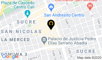 Mapa de Joyeria Mayoral en Cali