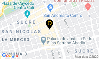 Mapa de Joyeria Monserrate en Cali